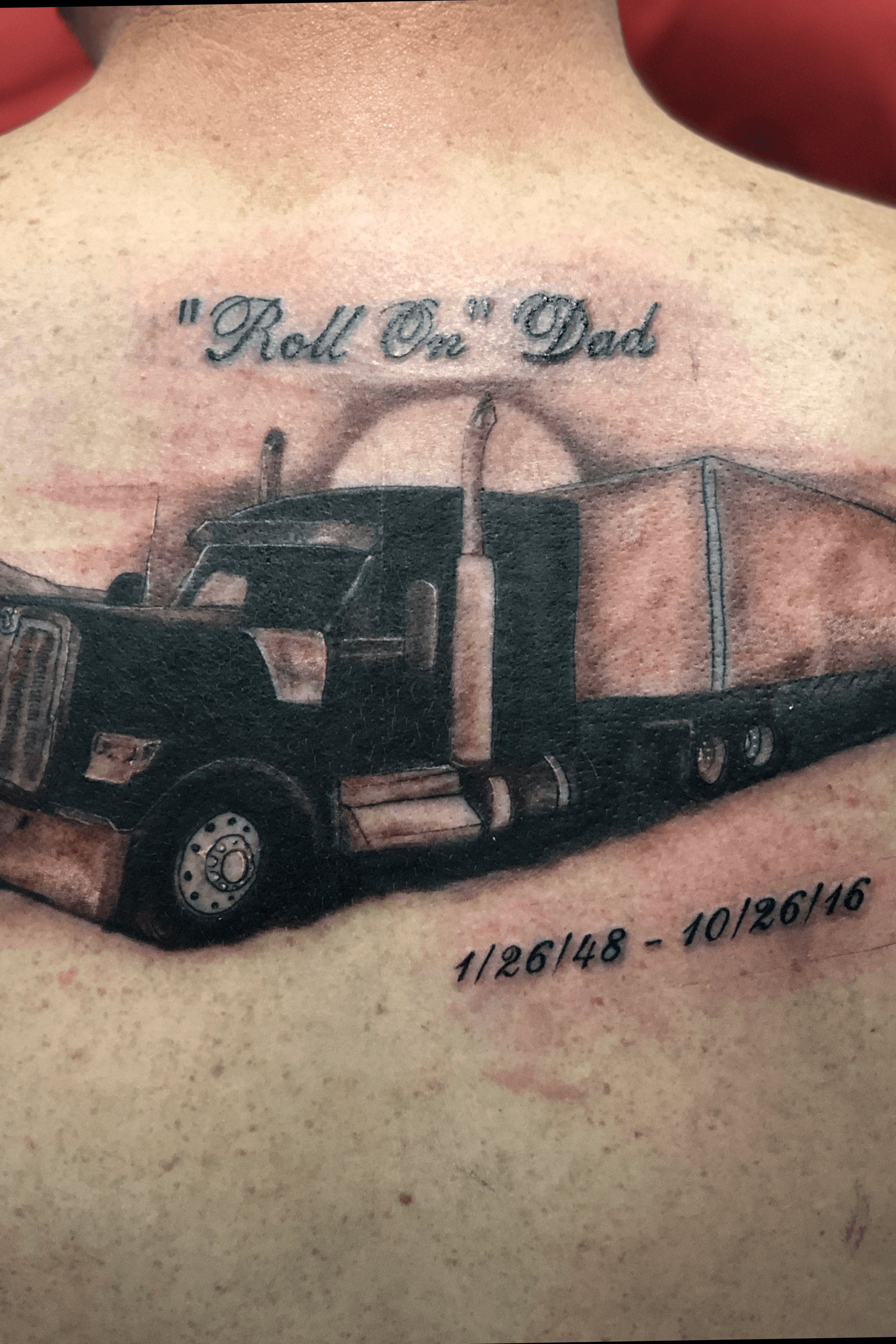Semi Truck Tattoos  ClipArt Best