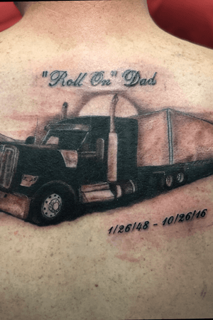 Trucker Memorial piece
