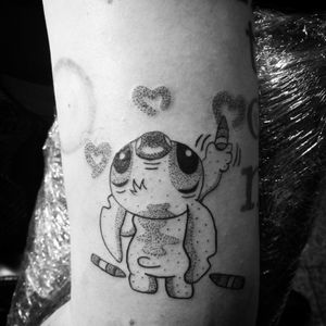 #tattoostitch #disneytattoo #animationtattoo #dotworktattoo