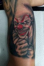 Payaso malo #tattoo #clowntattoo #CostaRicaTattoo 