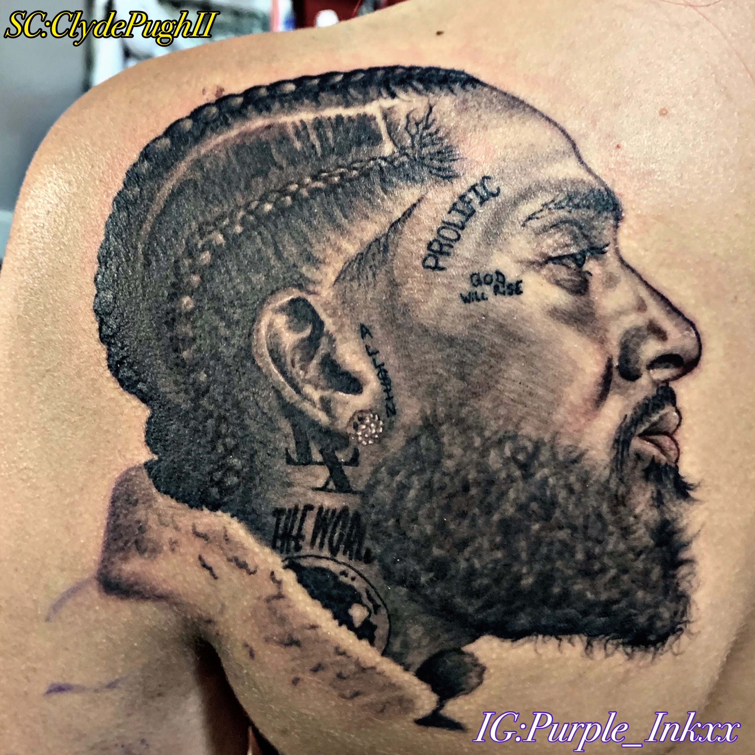 nipsey hussle face tattooTikTok Search