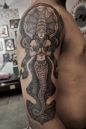 Snake Goddess from Hindu Mythology