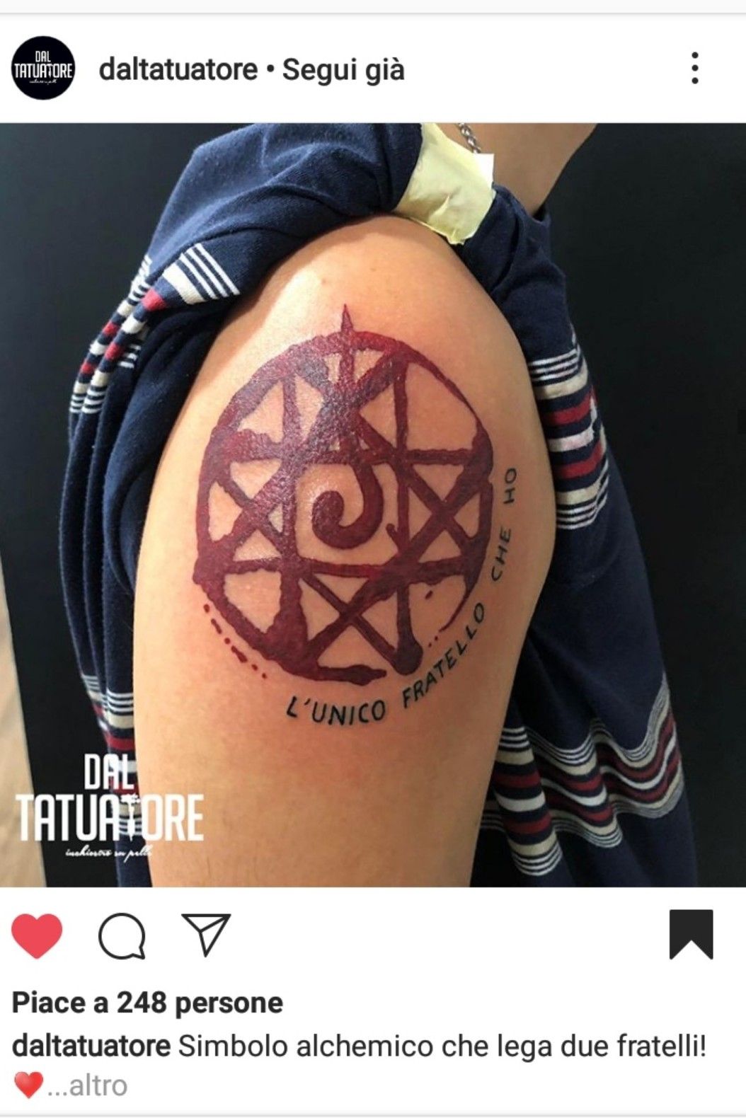 Fullmetal Alchemist FMA Brotherhood Temporary Tattoo Sticker  OhMyTat