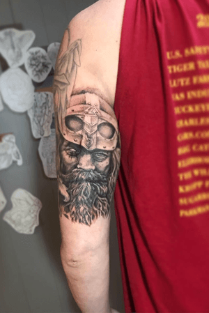 Odin tattoo by Boris Tattoo