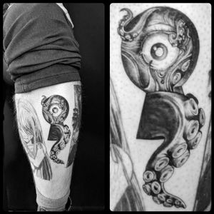 For all you tentacle lovers. Inked by the very talented @croco_juice for more info and to schedule appointment please PM us or call 09-7421677 Or just book yourself at https://yoman.co.il/KoiTattoo #key #tentacletattoo #blacktattoo #black #tattooed #tattoo #tattooideas #freshtattoos #instagood #inspiration #koitattooil #tattooart #art #artistsoninstagram