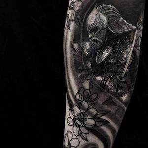 samurai blackandgray#blackandgray #samuraitattoo #japanesetattoo #tattoodo#realistic #tattoo #torontotattoo