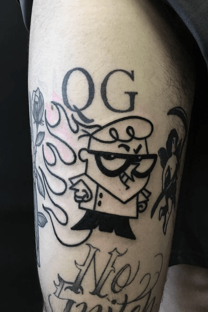 ZODIAC TATTOOING  Tattoo of the day Dexters Laboratory   Facebook