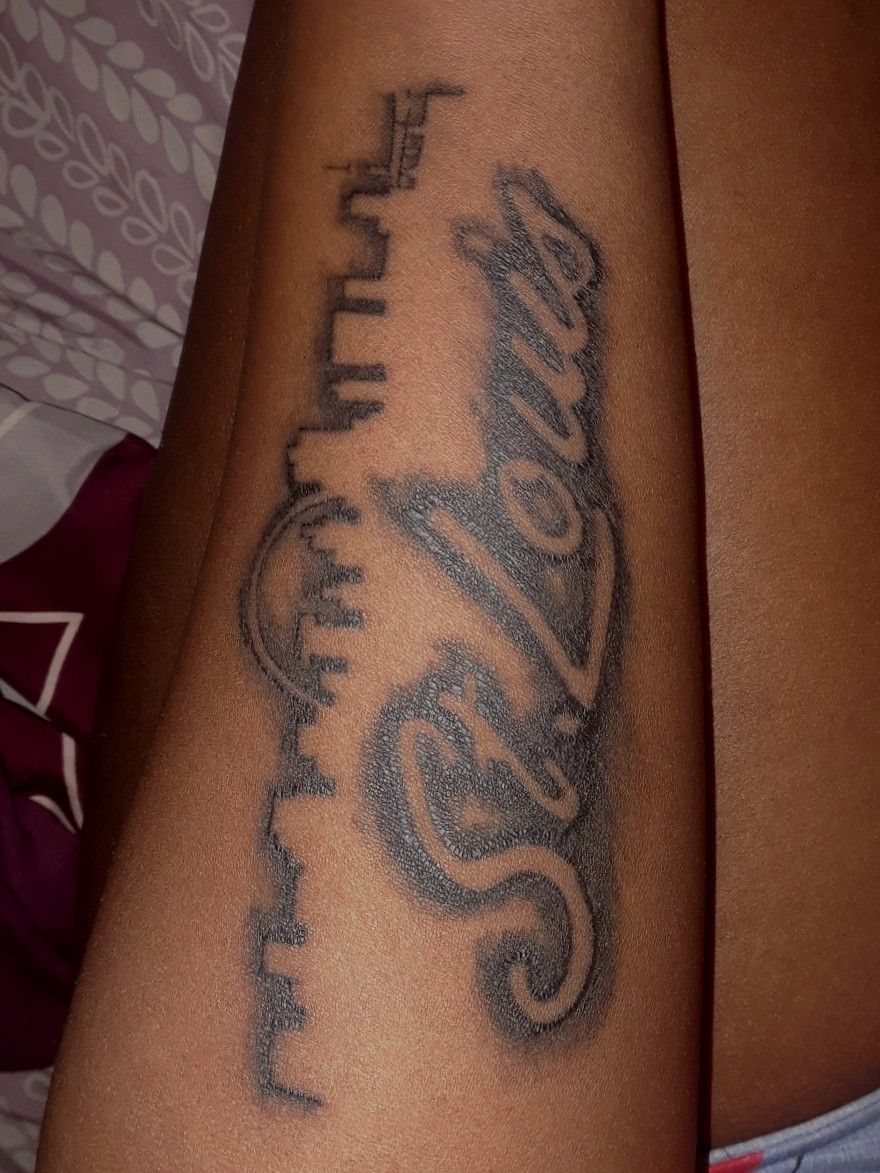 Tattoo uploaded by MoMo • Have to rep my city 💯💕 #314 #forearmtattoos  #skylinetattoos #saintlouis #stl #hometown #stillfresh • Tattoodo