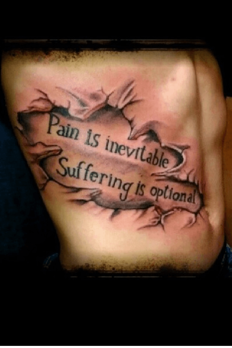 Pain Is Inevitable  Love me some cute tattoos cute ydart   Flickr