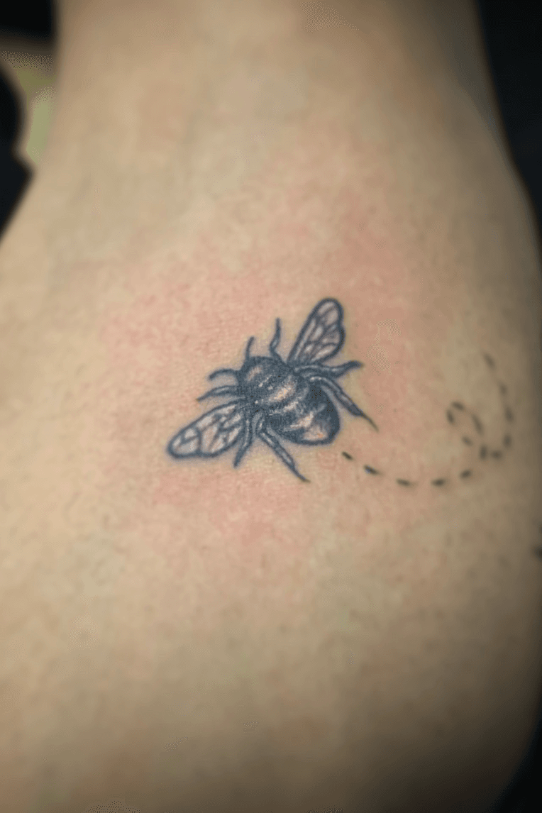 Tattoo uploaded by mutatedsushi  Honey beetattoo honey honeycomb  watercolor bee naturetattoo colortattoo 3D Wisconsin mke milwaukee  sweet neotraditional  Tattoodo