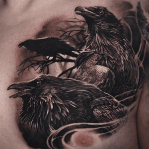 Crows by Edgar.
