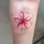 Plumeria...#flowers #tattooart #tattoo #inked #color #tattooGirls #tattooflower #neotatmachines #tattoocommunity #tattoolove 