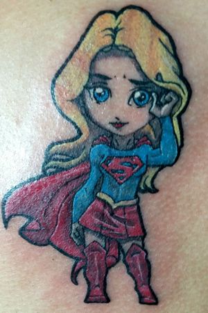 Supergirl #supergirl #cartoontattoo #dccomics #dmonink 