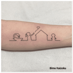 Un tattoo très simple mais très efficace ❤️ et sourtout qui a toutes son histoire😊💕 #bims #bimskaizoku #bimstattoo #ligne #house #maison #paris #paristattoo #paname #tatouage #vie #histoire #ink #inked #payteslignes #pain #tattoo #tatt #tattoos #tatts #tattooer #tattooed #tattrx #tatted #tattoostyle #tattoolife #tattoolovers #tattooink 