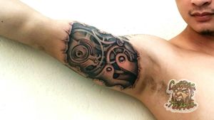 Machine design tattoo. (2)