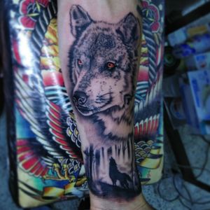 Tattoo by bass factory ink