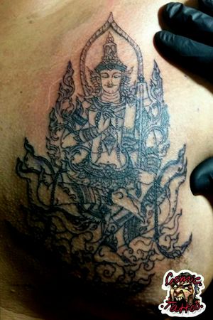 Thai original style tattoo.