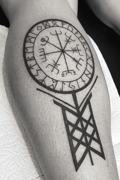 50 Simple Compass Tattoos For Men  Directional Design Ideas