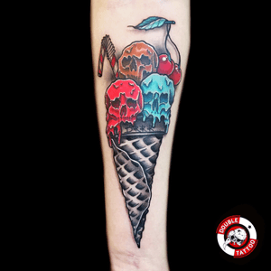 Ice-cream tattoo