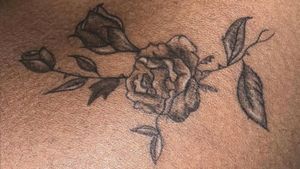 ROSES...Thx to Melina...#floral #floraltattoo #flowers #roses #ornemental #fineline #blackandgrey #BooTattoo 