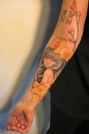 Tattoo by baked ink 