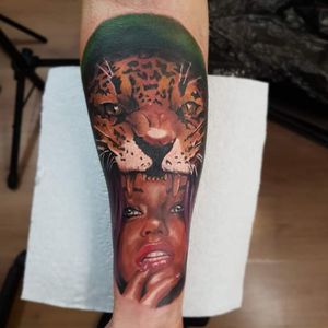 #Instinct 🌿 Thank you @jordantoms_22 !🖤 #MrWhiteSnakeTattoo #worldfamousink #tattoosocial #Bakutattoo #tattoouk #art #tattoo #inked #ink #tatuaz #portsmouth #southamptontattoo #southampton #krakow #poland #hampshiretattoo #tattooed #jaguar #jaguartattoo #tattoos #tattooartist #design #tattoodesign #tattooidea #womantattoo #woman #portrait #wildcat #jungle