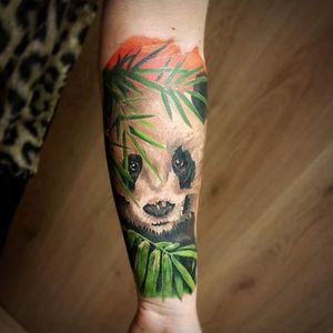 #Panda 🐼 Thank you @hayleyhahahall !🖤 #MrWhiteSnakeTattoo #worldfamousink #tattoosocial #Bakutattoo #tattoouk #art #tattoo #inked #ink #tatuaz #portsmouth #southamptontattoo #southampton #krakow #poland #hampshiretattoo #tattooed #cute #cutetattoo #tattoos #tattooartist #design #tattoodesign #tattooidea #wildlifetattoo #wildlife #animalportrait #pandatattoo  #bamboo