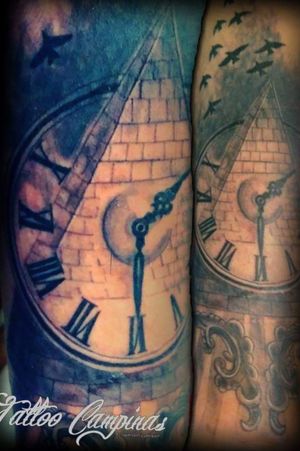 Tattoo pirâmide +tempo