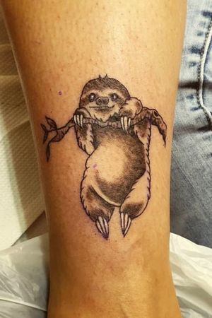 Sloth#tattoooftheday 
