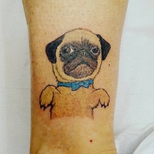 Pugly little thing#tattoooftheday