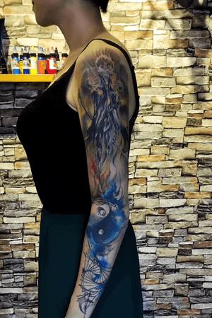 深圳泰艺刺青工作室-阿泰师傅水彩水墨花臂Shenzhen taiyi tattoo studio - atai masterwatercolorInk painting flowers arm
#TayriRodriguez #besttattoos #favoritetattoos #uniquetattoos #specialtattoos #tattoosformen #tattoosforwomen #books #cat #monster #yokai #demon #fire