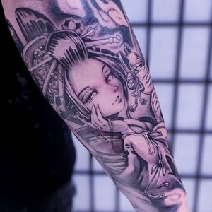 Forearm tattoo by Hori Benny #Horibenny #TattoodoApp #TattoodoApptattooartist #tattooartist #tattooart #tattooidea #inspiringtattoo #besttattoo #awesometattoo