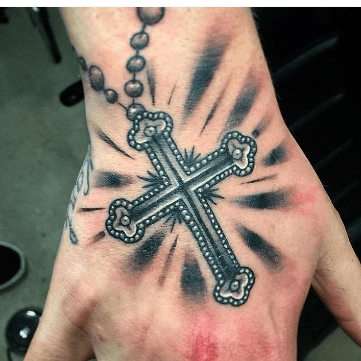Buy Hand Cross Tattoo Online In India  Etsy India