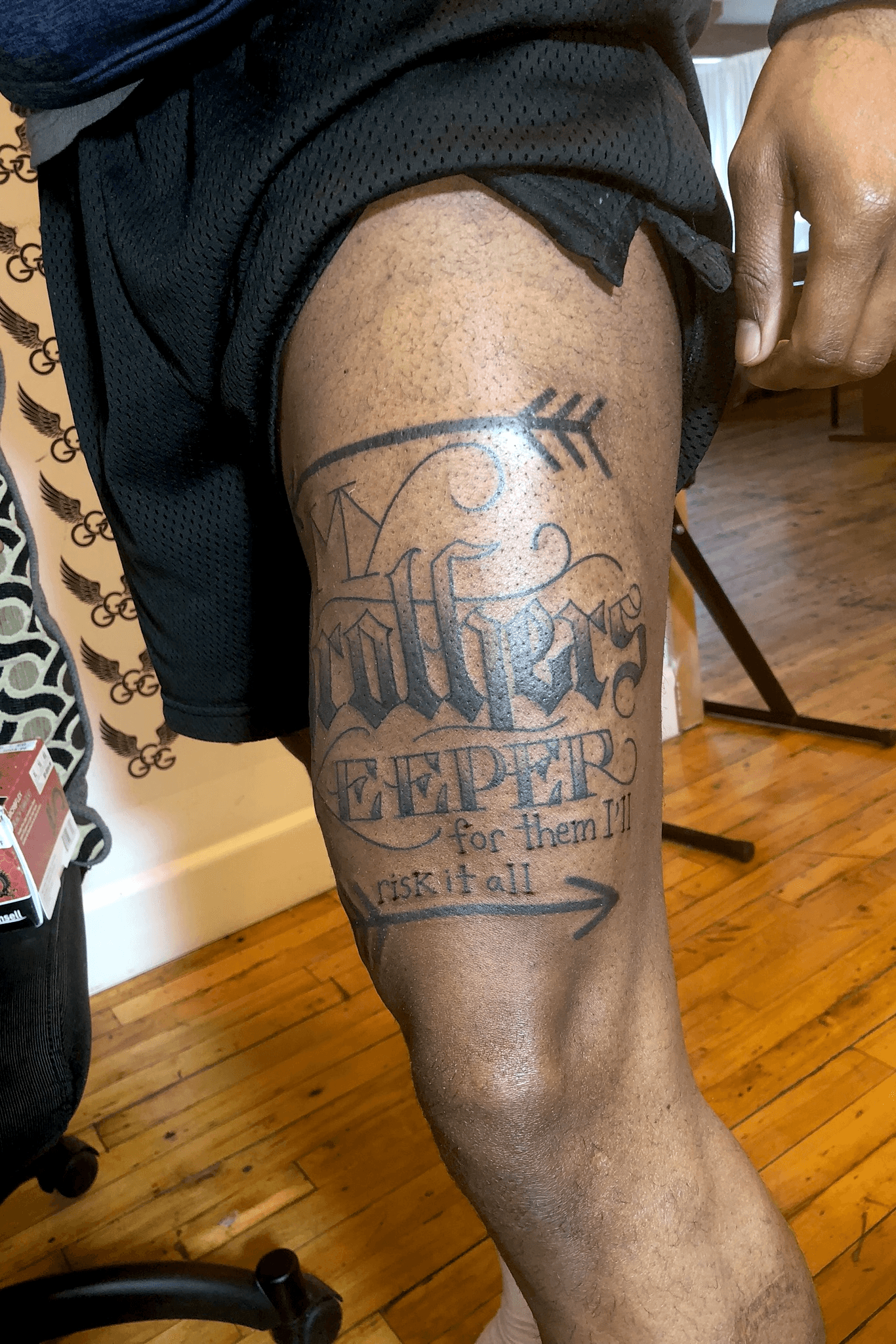 Girly My Brothers Keeper Tattoo by zakhugginsart  Tattoogridnet