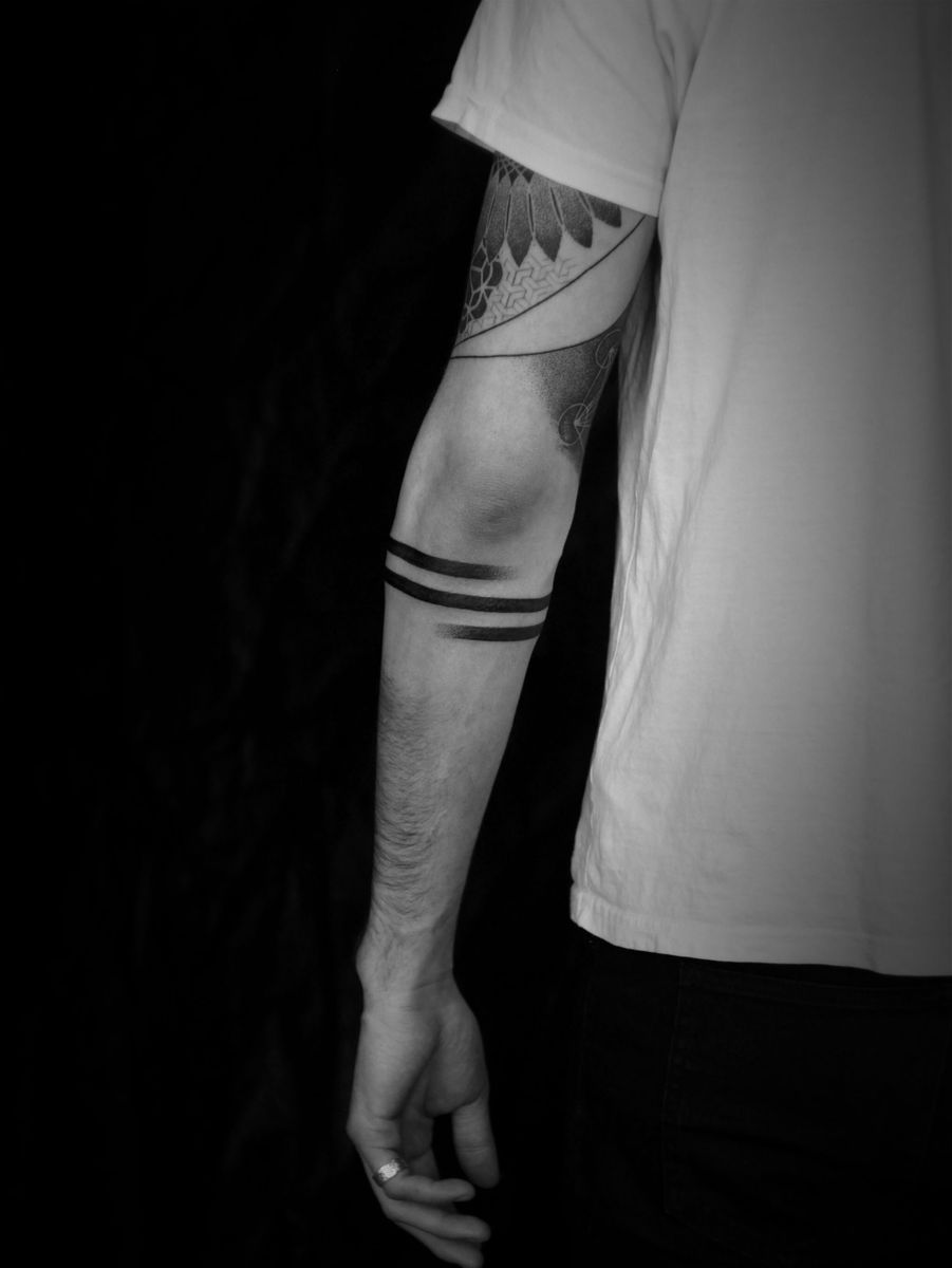 Tattoo Uploaded By Pawel Kurylak • #band #armband #geometric # 