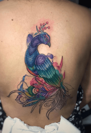 Hermoso fenix en proceso, artista @gorilaink te esperamos para darte lo mejor del mundo del tattoo, solo en @italia_ink / Beautiful fenix in process, artist @gorilaink we are waiting for you to give you the best of the world of tattoo, only in @italia_ink