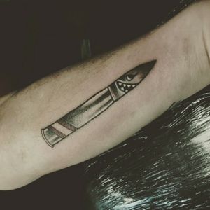Bullet tattoo by alexrozetattoo