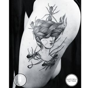 Special Design in Karınca Tattoo StudioInstagram: @karincatattoo#karincatattoo #special #design #girl #woman #tattedup #inked #ink #tattooed #leg #hip #ant #tattoo #tattoos #tattoodesign #tattooartist #tattooer #tattoostudio #tattoolove #black #dövme #dövmeci #istanbul #turkey #kadıköy 