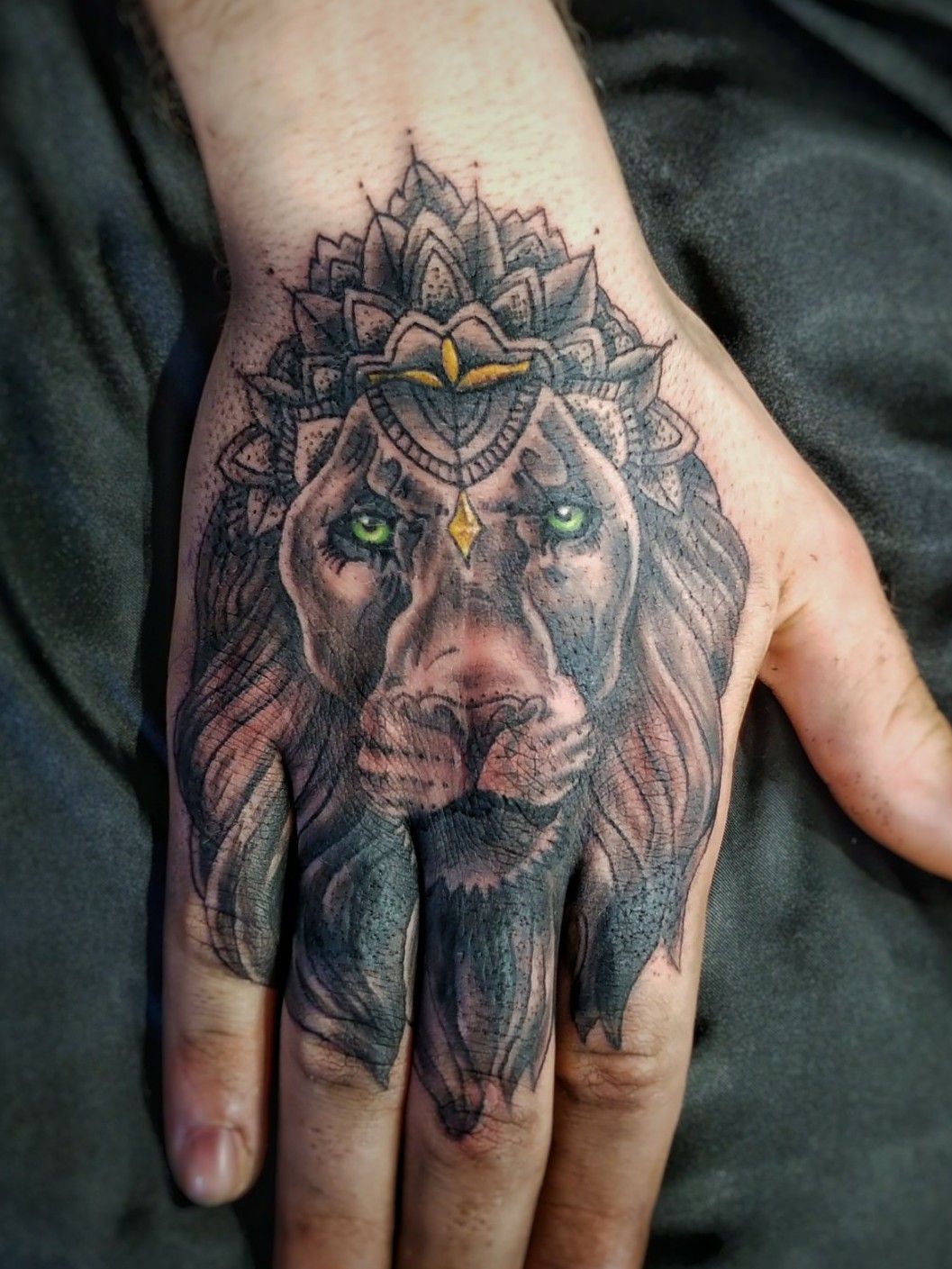 La Dame De Pique on Twitter The lion king  lion tattoo mandala  dotwork ladamedepique bordeauxmaville httpstconQTyhRZXj5  Twitter