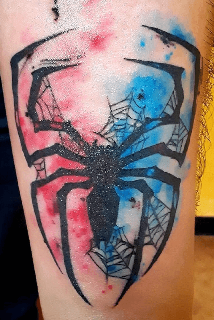 SpiderMan Tattoo Finished 2 of 3 by nmartz117 on DeviantArt