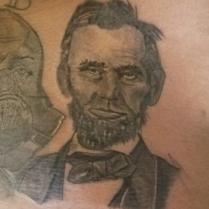 Abraham lincoln tattoo 