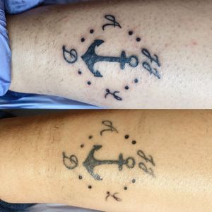 New tattoo #design #artist #tattoolifestyle #tattoos #tattooer #tattooing #tattooart #new #tatuaje #españa #anclatattoo #nametattoo #anchortattoo 