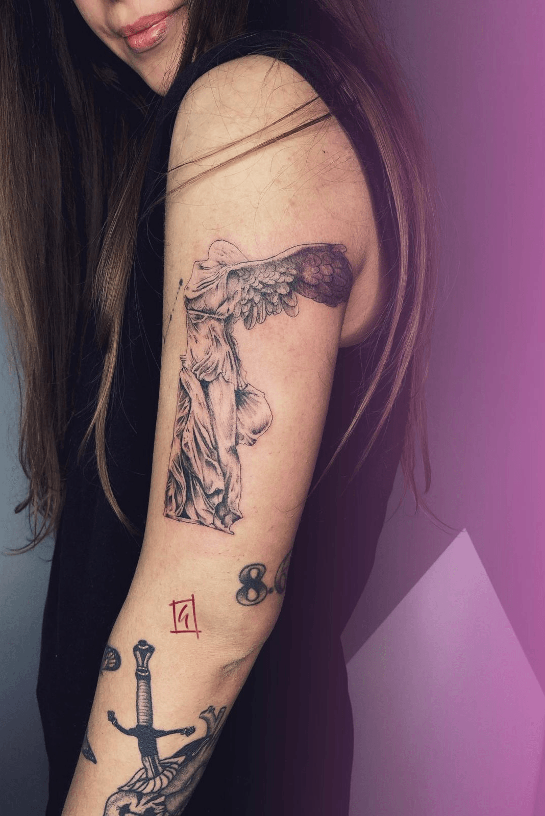 Tattoo by Giada Tattoo • Nike #nike #statue
