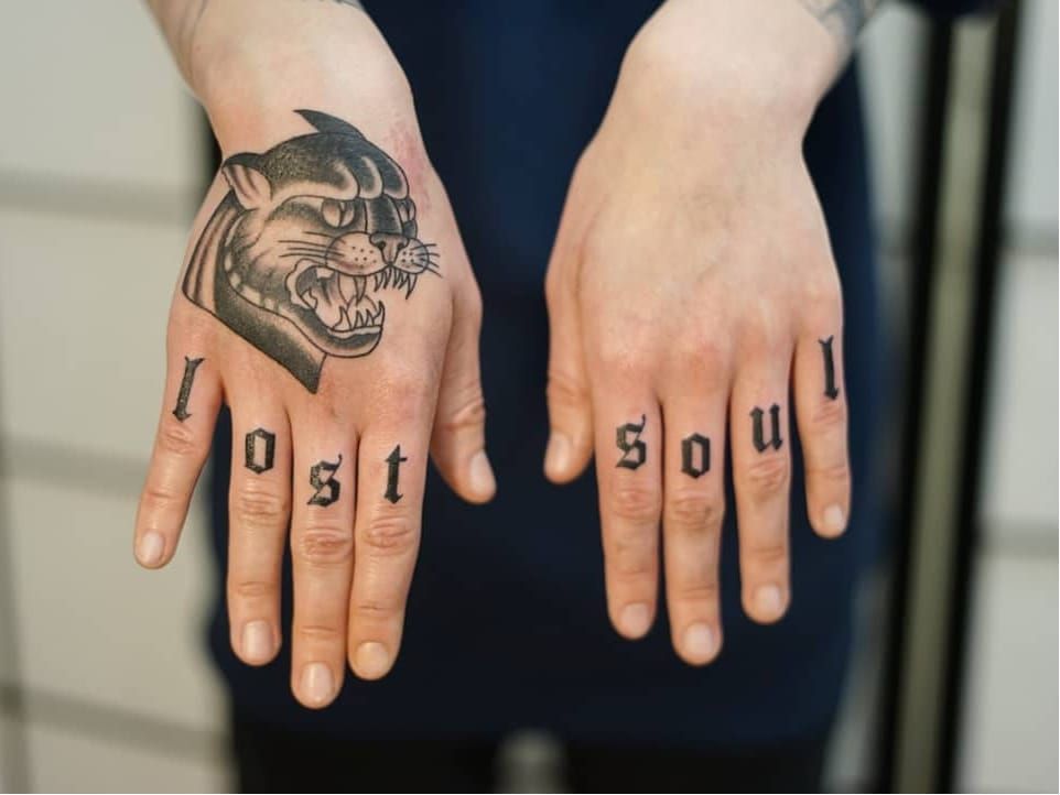 DiazTattoos on Instagram Covered up some old finger tattoos for  thahotdawg yesterday  forgot to get a before picture unfortunately   I have the 29th and 30