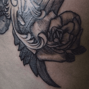 #revynove #eagle #eye #engravingeffect #tattoo #black #lines #detail #baroque #decoration #legtattoo #tattoomodel #model #likeaprintonskin #rose #rose 