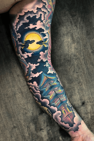 inner sleeve #slavaborodaytattoo #tattooart #japanese 