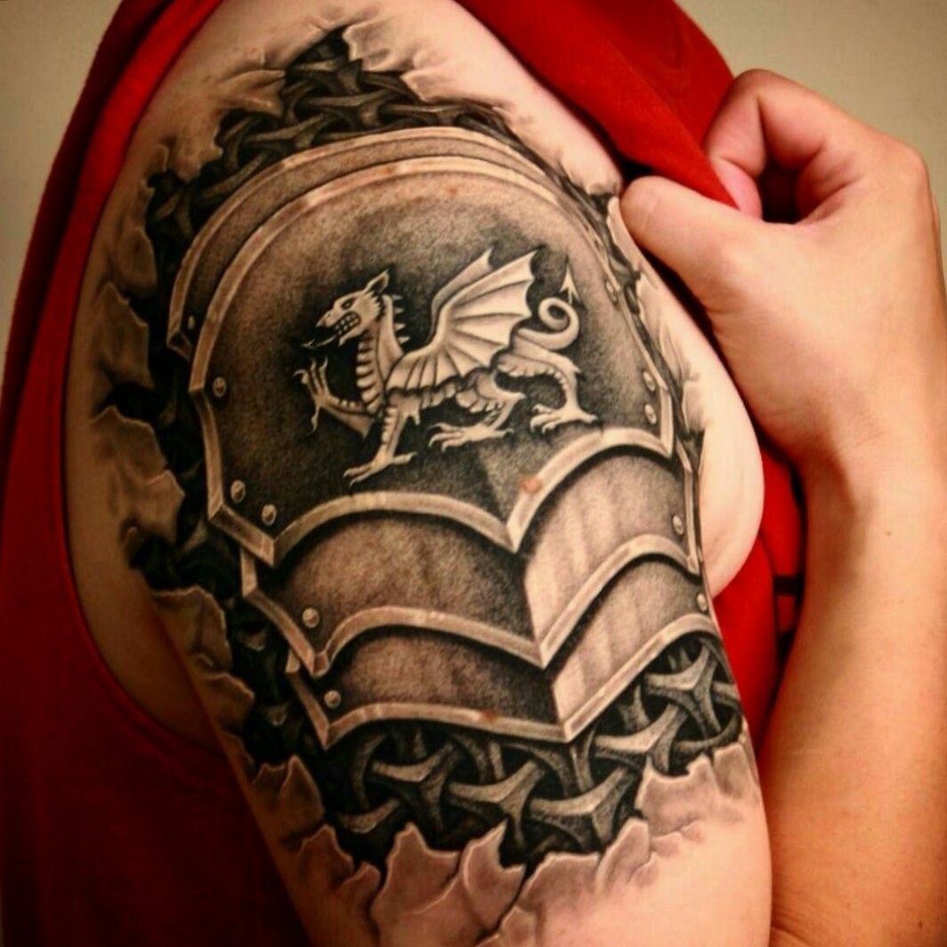 Tattoo uploaded by Jordy Turner • Welsh dragon • Tattoodo