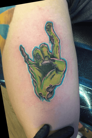 Cool little zombie hand