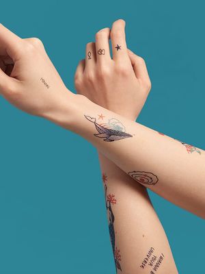 Tattoo artist Minari of Lazy Studio in Korea - Temporary Tattoos #temporarytattoo #temporarytattoos #musicfest #musicfestival #tattoofashion #fashiontattoo #tattoosforkids #childrenstattoos #kidtattoo #faketattoo
