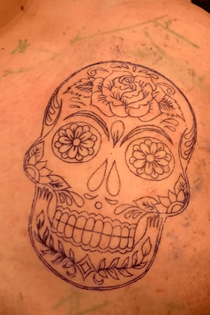 skull candy tattoo traditions of Mexico